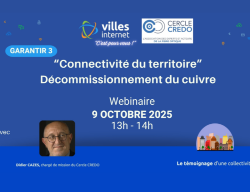Le Cercle CREDO apporte son expertise à Villes Internet